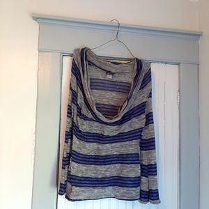 Women's large low cowl neck sweater.
